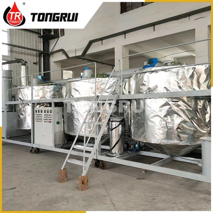 light fuel oil decolor recycling machine